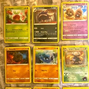 9 Pokémon cards Make me an offer